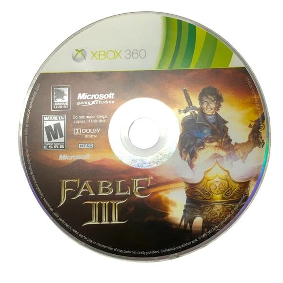 XBOX 360 Fable III video game - Picture 2 of 2